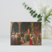 Louis VII der Junge, König von Frankreich Postkarte (Stehend Vorderseite)