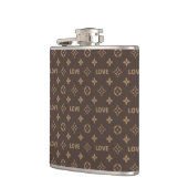 Louis Vuitton Muster Flachmann (Links)