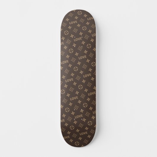 Louis Vuitton Muster Liebe Skateboard (Vorderseite)