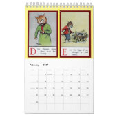 Louis Wain ABC Cats, Kalender (Feb 2027)