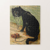 Louis Wain Black Cat Puzzle (Vertikal)