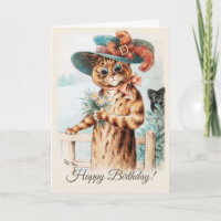 Louis Wain Blume für die Herzogin Birthday CC1007