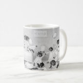 Louis Wain Cat Art Be Good Cat Kissen Kampf Kaffeetasse (VorderseiteRechts)