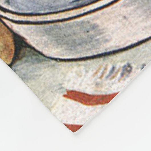 Louis Wain - Cat Dressed as a Nurse Fleecedecke (Ecke)