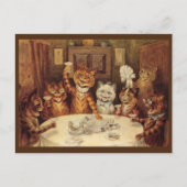 LOUIS WAIN CAT KATZE POSTCARD, 'CELEBRATION' POSTC POSTKARTE (Vorderseite)