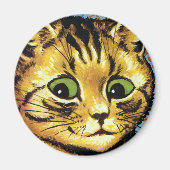 Louis Wain cat Magnet (Vorne)