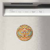 Louis Wain cat Magnet (In Situ (Geschirrspüler))