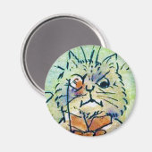 Louis Wain cat Magnet (Vorderseite/Rückseite)
