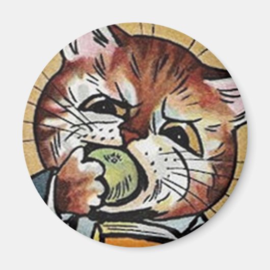 Louis Wain cat Magnet (Vorne)