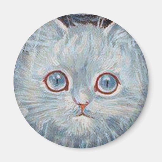 Louis Wain cat Magnet (Vorne)