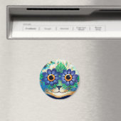 Louis Wain cat Magnet (In Situ (Geschirrspüler))