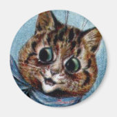 Louis Wain cat Magnet (Vorne)