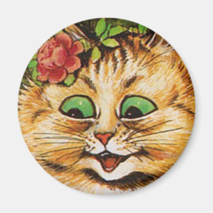 Louis Wain cat Magnet