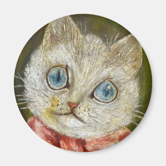 Louis Wain cat Magnet (Vorne)