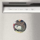 Louis Wain cat Magnet (In Situ (Geschirrspüler))