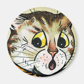 Louis Wain cat Magnet (Vorne)