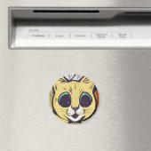 Louis Wain cat Magnet (In Situ (Geschirrspüler))