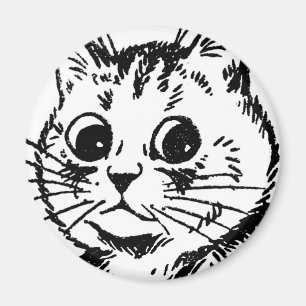 Louis Wain cat Magnet