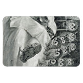 Louis Wain Cat Nightmare Magnet (Horizontal)