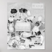 Louis Wain Cat Spaß Poster (Vorne)