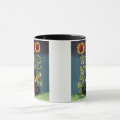 Louis Wain Cats im Sonnenblumengarten Tasse (Zentrum)