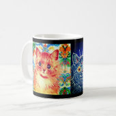 Louis Wain Cats Kaffeetasse (Vorderseite Links)