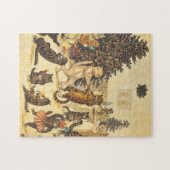 Louis Wain Christmas Party Puzzle (Horizontal)