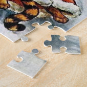 Louis Wain Christmas Santa Cat Puzzle (Seite)