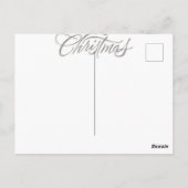 Louis Wain Christmas Time in Catland Postkarte (Rückseite)