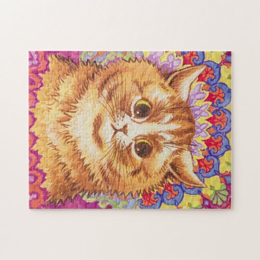 Louis Wain Colorful Cat Puzzle (Horizontal)
