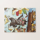 Louis Wain - Die Ambusrüber und Brigaden Puzzle (Horizontal)