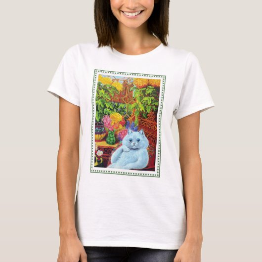 Louis Wain - die anthropomorphe Katze T-Shirt (Vorderseite)