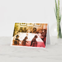 Louis Wain Holiday Card