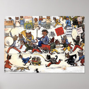 Louis Wain Katzen 2 Poster