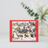Louis Wain Katzen 2 Postkarte (Stehend Vorderseite)