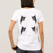 Louis Wain Katzen 2 T-Shirt (Rückseite)