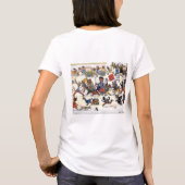 Louis Wain Katzen 2 T-Shirt (Rückseite)