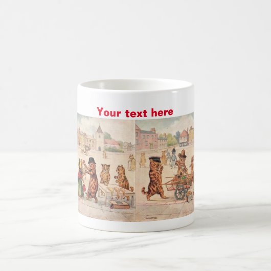 Louis Wain Katzen Kaffeetasse (Mittel)