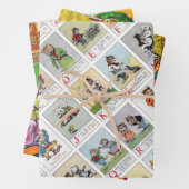 Louis Wain, Katzen & Kätzchen Geschenkpapier Set (Beispiel)