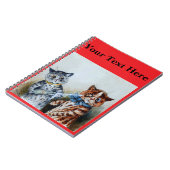 Louis Wain Katzen  Notizblock (Linke Seite)