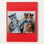 Louis Wain Katzen Planer (Rückseite)