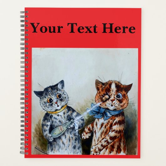 Louis Wain Katzen Planer (Vorderseite)