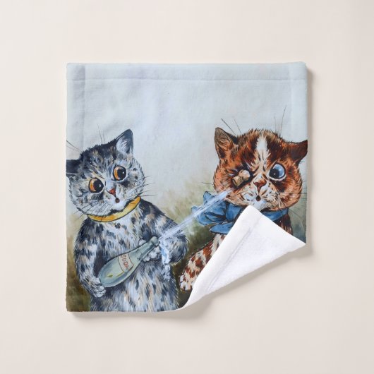Louis Wain Katzen Waschlappen (Waschlappen)