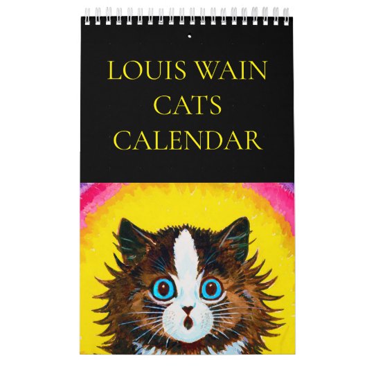 Louis Wain Katzenkalender Kalender (Titelbild)
