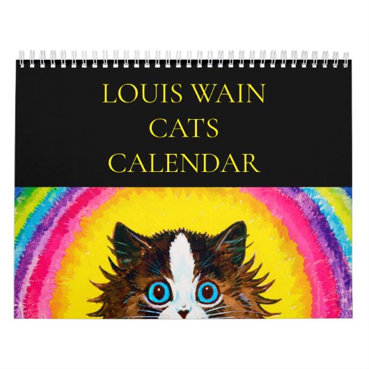 Louis Wain Katzenkalender Kalender (Titelbild)
