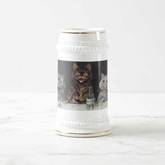LOUIS WAIN KITTY-JUNGGESELLE-PARTY BIERGLAS (Mittel)