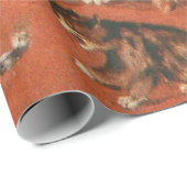 Louis Wain Merry Christmas Geschenkpapier (Rolleneckpunkt)