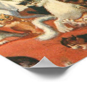 Louis Wain Merry Christmas Poster (Ecke)