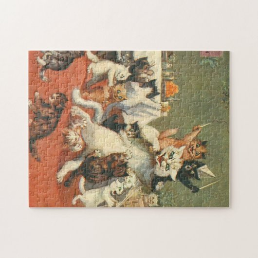 Louis Wain Merry Christmas Puzzle (Horizontal)