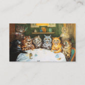 Louis Wain Party Cats Visitenkarte (Vorderseite)